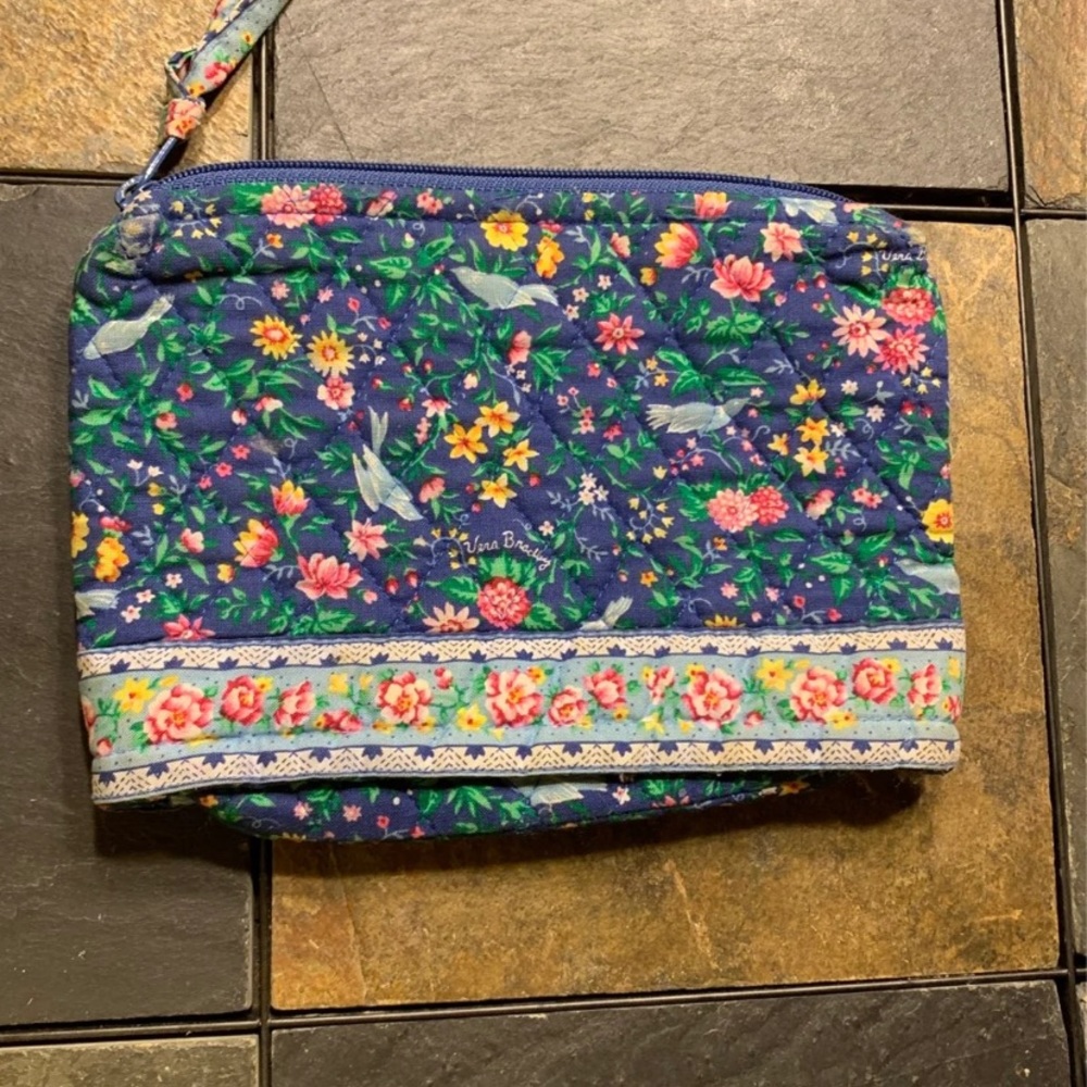 Vera Bradley retired pattern Blue Bird 1998 bag vintage - Picture 2 of 7